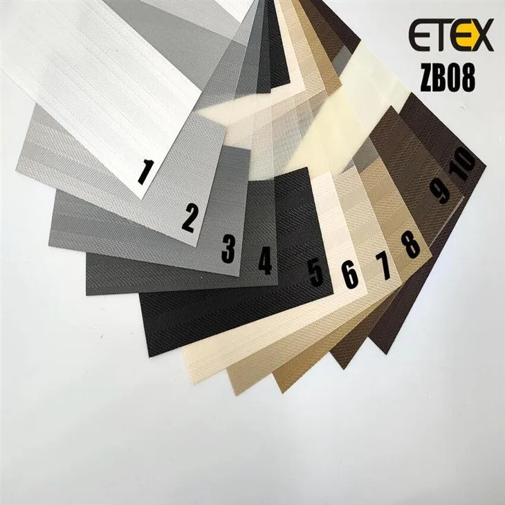 Läbipaistev Sebra rulookangas